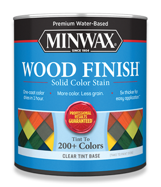 Water-based Solid Color Wood Stain can