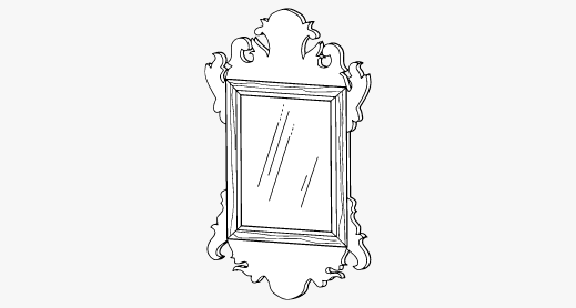 Chippendale mirror