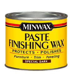 Can of Minwax paste finishing wax 