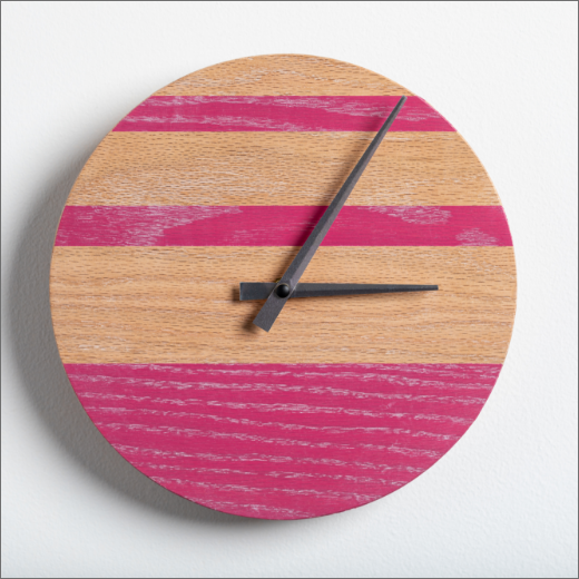 stained clock version 3