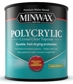 Polycrylic in Clear Matte can