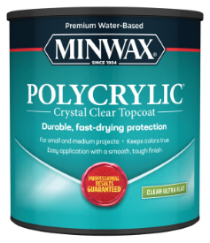 Minwax Polycrylic can