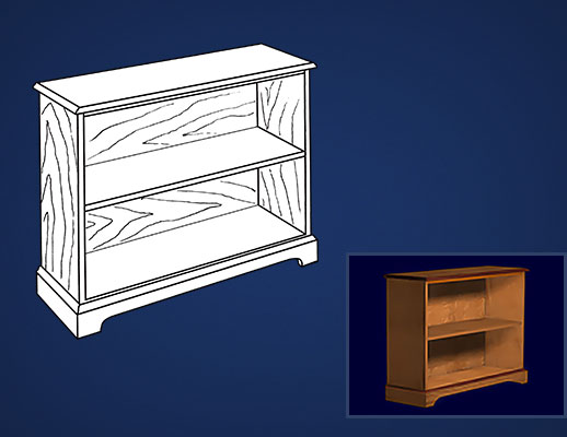 Traditional Bookcase