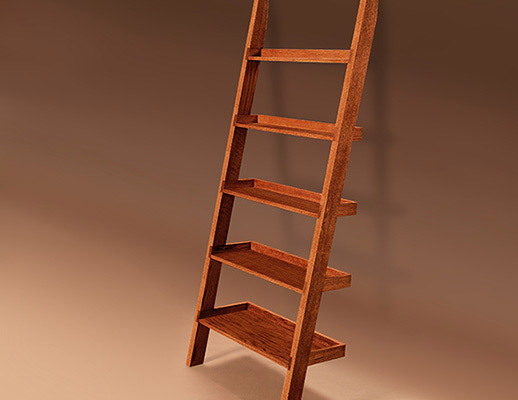 Leaning Tower of Shelves