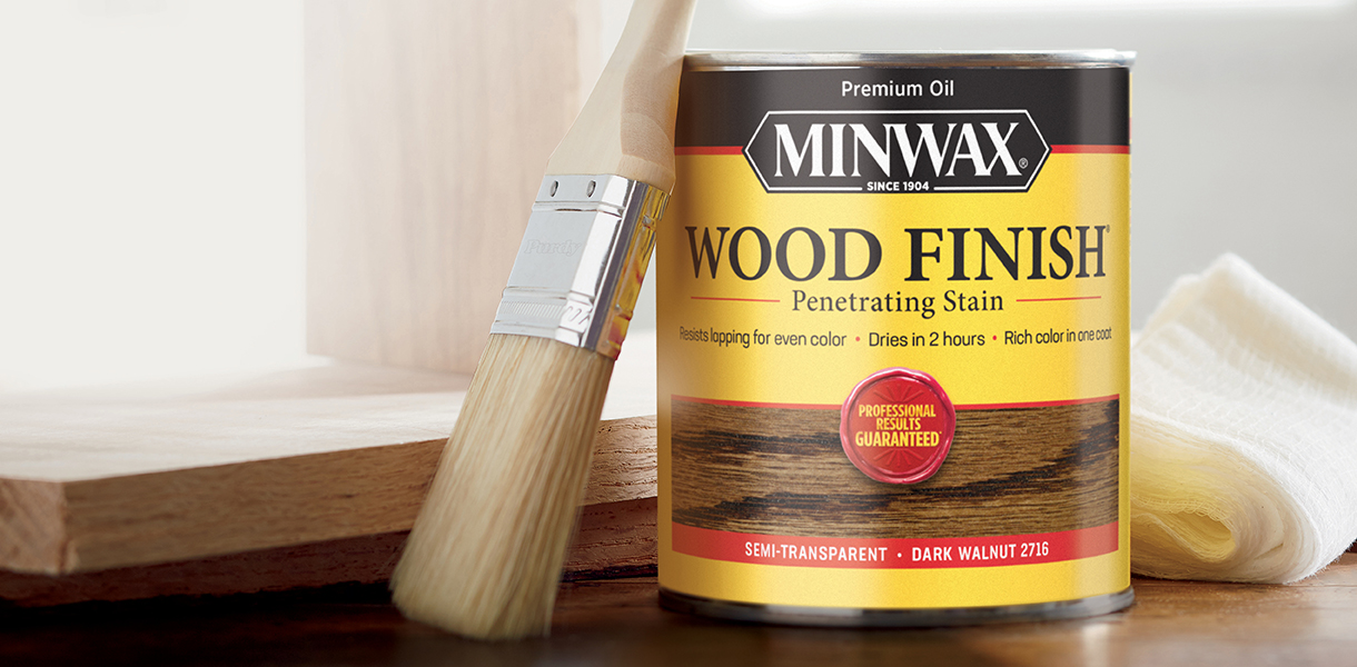 Minwax Wood Finish Oil-Based Dark Walnut Semi-Transparent Interior